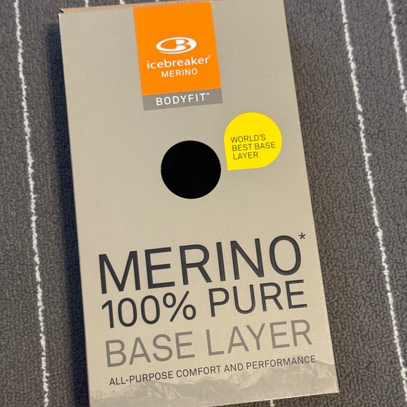 Icebreaker - Women's 260 Tech Base Layer Leggings, 100% Merino Wool, Brand New! - Picture 2 of 3